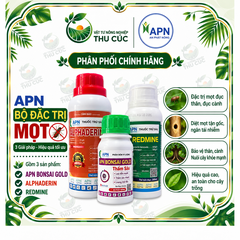 BỘ GIẢI PHÁP MỌT ĐỤC CÀNH CÀ PHÊ – ALPHADERIN + REDMINE + THẤM SÂU APN