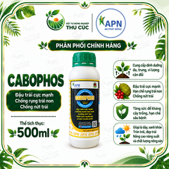CABOPHOS 500ML – LÂN PHOSPHITE, CANXI BO – HỖ TRỢ ĐẬU TRÁI, HẠN CHẾ RỤNG TRÁI NON