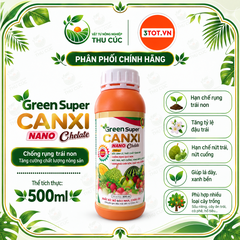 GREEN SUPER CANXI NANO CHELATE – HỖ TRỢ ĐẬU TRÁI, HẠN CHẾ RỤNG QUẢ NON