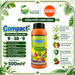COMPACT NPK 9-38-9 – PHÂN BÓN HỖN HỢP HỖ TRỢ PHÂN HÓA MẦM HOA, ĐẬU QUẢ NON