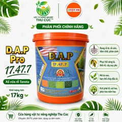 DAP Pro 17.47.7 Tanofa – DAP Bột Tan 100%, Kích Rễ, Bung Đọt, Phân Hóa Mầm Hoa