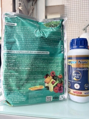 Bộ Đôi Rửa Vườn Tinh Vôi Master và Copper Đồng Nano – Làm Sạch Vườn, Hỗ Trợ Vàng Lá Thối Rễ