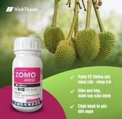 ZOMO 400SC – GIẢI PHÁP QUẢN LÝ BỆNH SƯƠNG MAI, THỐI TRÁI, NỨT THÂN, XÌ MỦ HIỆU QUẢ