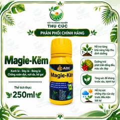 MAGIE -KẼM 250ML AOC – XANH LÁ, DÀY LÁ, BỔ SUNG KẼM VÀ TRUNG VI LƯỢNG