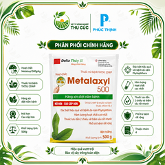 Metalaxyl 500 – TATSU 25WP 500g | Thuốc Trừ Nấm Phytophthora, Thối Rễ, Xì Mủ