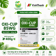 OXI-CUP 85WG 400g – Thuốc Gốc Đồng Trừ Thán Thư, Nấm Bệnh, Vi Khuẩn