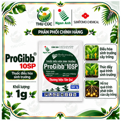 PROGIBB 10SP 1G – GIBBERELLIC ACID 10% ĐIỀU HÒA SINH TRƯỞNG CÂY TRỒNG
