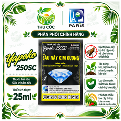 YAPOKO 250SC – SÂU RẦY KIM CƯƠNG, QUẢN LÝ RẦY NÂU TRÊN LÚA