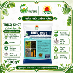 TRICO-ĐHCT 500g Lộc Trời – Nấm Trichoderma 10⁸ Bào Tử/g Hỗ Trợ Thối Rễ, Tuyến Trùng