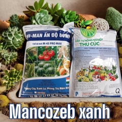 Mancozeb xanh UNI-MAN ẤN ĐỘ 80WP. Dưỡng cây xanh lá, phòng trừ nấm bệnh, gói 1kg