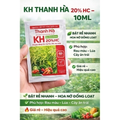 KH Thanh Hà 20% HC (10ml) – Bật rễ nhanh, kích hoa, phục hồi cây yếu