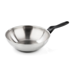 Chảo Barazzoni Wok Le Inoxidabili CM28 + 3,7 (Chảo Xào)