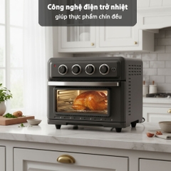 Lò chiên không dầu Cuisinart TOA60U 17 lít