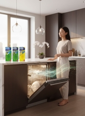 Nước xịt thơm máy rửa chén GlanzMeister hương Bạc Hà