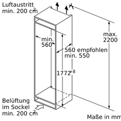 Tủ lạnh Siemens GI81NHNE0