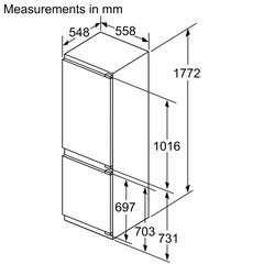 Tủ lạnh Siemens KI86NADD0 260 lít iQ500