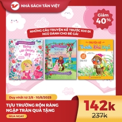 CB414 - 40% Combo: Những câu chuyện kể trước khi đi ngủ dành cho bé gái