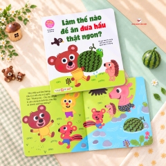 Combo 10 Cuốn Gấu Con Tinh Nghịch - Phiên bản Bìa Mềm - Sách Tranh Giáo Dục Nhân Cách Cho Trẻ