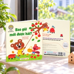 Combo 10 Cuốn Gấu Con Tinh Nghịch - Phiên bản Bìa Mềm - Sách Tranh Giáo Dục Nhân Cách Cho Trẻ