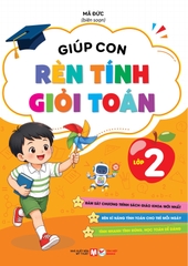 Combo 5 cuốn: Giúp con rèn tính giỏi toán: Lớp 1-2-3-4-5