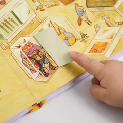 Combo 3 cuốn Gia đình Mèo Cam - Tái bản 2026 - Sách lật mở tương tác - Tân Việt Books