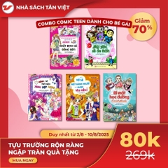 CB72 - 70% Combo 5 Cuốn Comic Dành Cho Bé Gái: 2 Candy Book + 3 Smart Girls