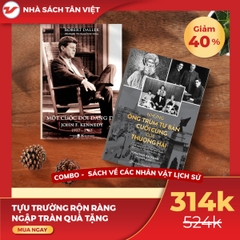 CB41 - Combo sách về các nhân vật lịch sử: Kennedy + Các ông trùm tư bản cuối cùng của Thượng Hải