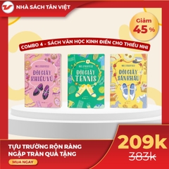 CB10 - Combo 3 Cuốn Sách Văn Học Đôi Giày: Khiêu vũ + Tennis + Sân khấu