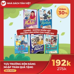 CB45 - Combo 5 Cuốn Những nhân vật truyền cảm hứng