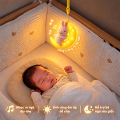Vầng Trăng Ru Bé Ngủ - Thỏ Bông: 21 Bài Hát Ru, Tiếng Ồn Trắng Cho Bé 0–3 Tuổi
