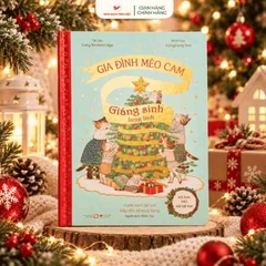 Gia Đình Mèo Cam: Giáng Sinh Lung Linh - Sách Lật Mở - Tân Việt Books