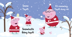 Bộ Hộp Peppa Pig – Thư viện nhỏ về Giáng sinh