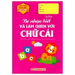 12_HTCBVL1 - Bé Nhận Biết Và Làm Quen Với Chữ Cái
