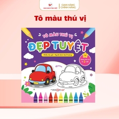 Tô Màu Thú Vị - Sách Tô Màu Cho Trẻ Từ 3 Tuổi - Nhiều Chủ Đề