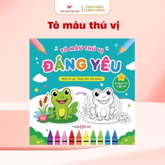 Tô Màu Thú Vị - Sách Tô Màu Cho Trẻ Từ 3 Tuổi - Nhiều Chủ Đề