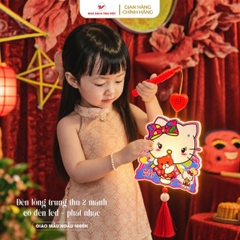 Đèn Trung Thu 2 Mảnh - Mẫu Ngẫu Nhiên - Có Đèn Led Phát Nhạc Hot Trend 2026 Cho Bé - Tân Việt Books