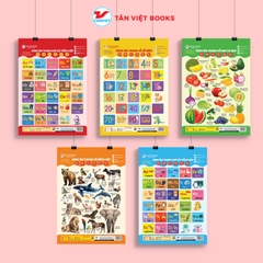 Combo 5 Bảng Âm Thanh Vui Nhộn - Nhiều Chủ Đề