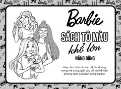Barbie Tô Màu Khổ Lớn : Năng Động