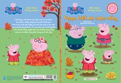 Sách tương tác - Cùng học cùng chơi với Peppa Pig: Cuốn 8 - Peppa biết ơn cuộc sống