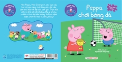 Truyện Tranh Thế giới diệu kì của Peppa Pig: Peppa chơi bóng đá (tặng kèm sticker)