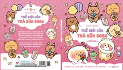 Sách Tô Màu Trà Sữa Boba: Thế Giới Của Trà Sữa Boba - Phát Triển Đa Giác Quan