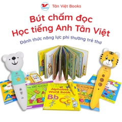 Combo 12 Cuốn Bút chấm đọc - Học Tiếng Anh Tân Việt