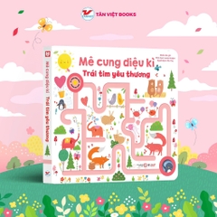 Sách: Mê Cung Diệu Kì - Trái Tim Yêu Thương (Cuốn số 4)