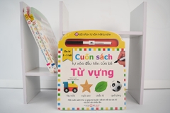 CB419 - 40% Combo - Cuốn sách tự xóa đầu tiên của bé