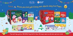 Bộ Hộp Peppa Pig Thư viện Giáng sinh ấm áp
