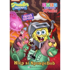 27_SpongeBob Squarepants - Sách thực hành tô màu: Hiệp sĩ Sponge Bob