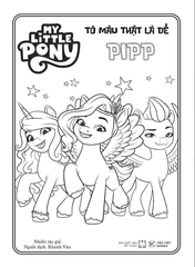 My Little Pony - Tô Màu Thật Là Dễ - Cuốn số 1 : Pipp