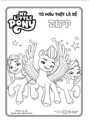 My Little Pony - Tô Màu Thật Là Dễ - Cuốn số 2 : Zipp