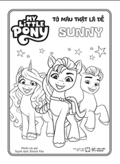 My Little Pony - Tô Màu Thật Là Dễ - Cuốn số 4: Sunny