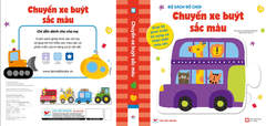 Combo 2 cuốn Bộ Sách Đồ Chơi : Chuyến xe buýt sắc màu và Chuyến tàu của các loài động vật